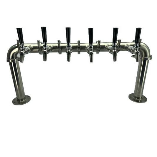 Beer Font Tower - Six Tap Modular Beer Font with Tap
