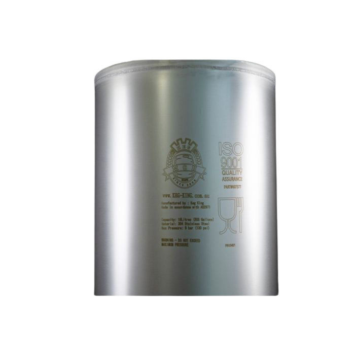 Keg King - 19L Ball Lock Keg New Passivated Finish
