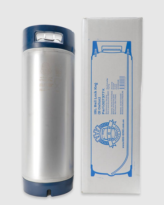 Keg King - True Blue 19L Ball Lock Cornelius "corny" keg