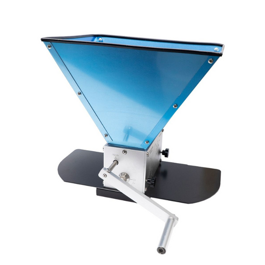 Malt King - Geared Grain Mill 3 Roller - With Steel Mounting Board