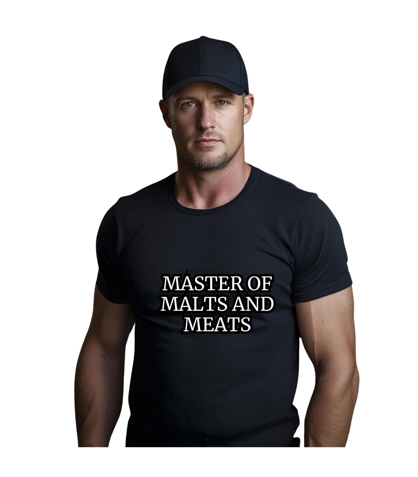 Master of Malts and Meats T-Shirt, Beer & BBQ Lover Tee, Gift for Home Brewer