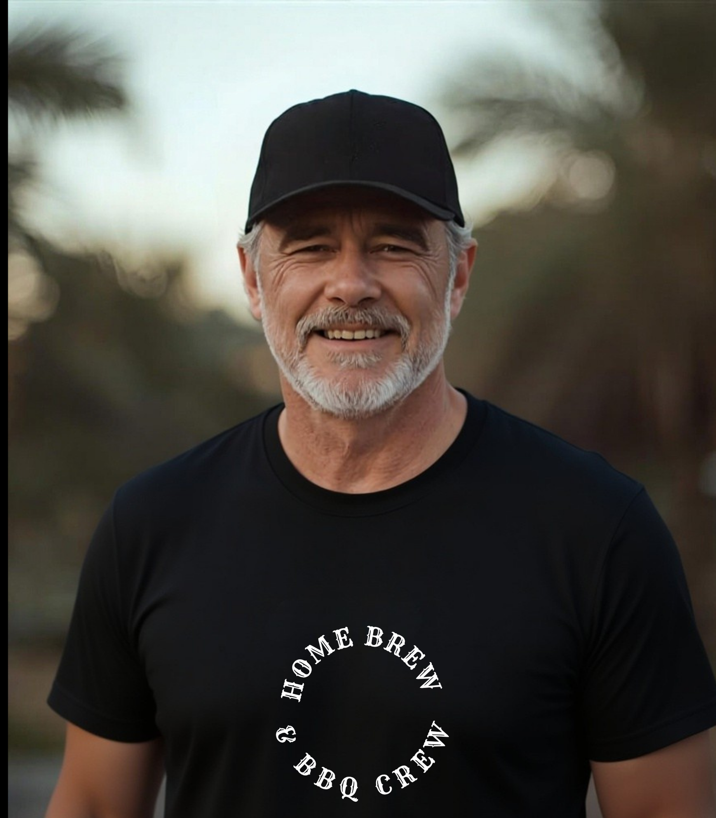 Home Brew & BBQ Crew T-shirt, Beer & BBQ Lover Tee, Gift for Dad or Grandad