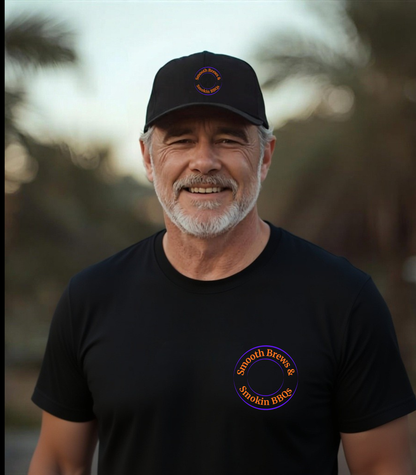 Smooth Brews and Smokin BBQs Tee, Beer & BBQ Lover T-Shirt - Premium Tee