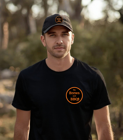 My Brews and BBQs t-shirt, Beer & BBQ Lover Tee, Gift for Home Brewer and BBQ Dad or Grandad