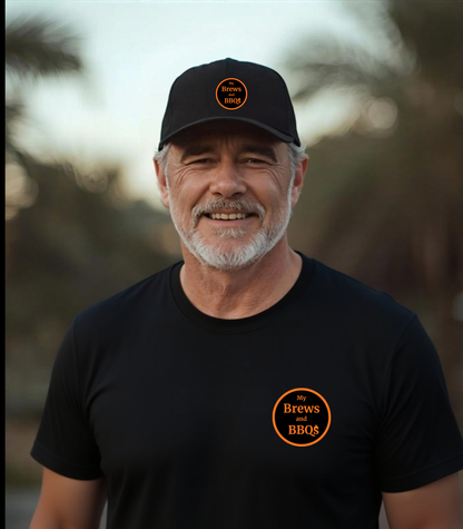 My Brews and BBQs t-shirt, Beer & BBQ Lover Tee, Gift for Home Brewer and BBQ Dad or Grandad