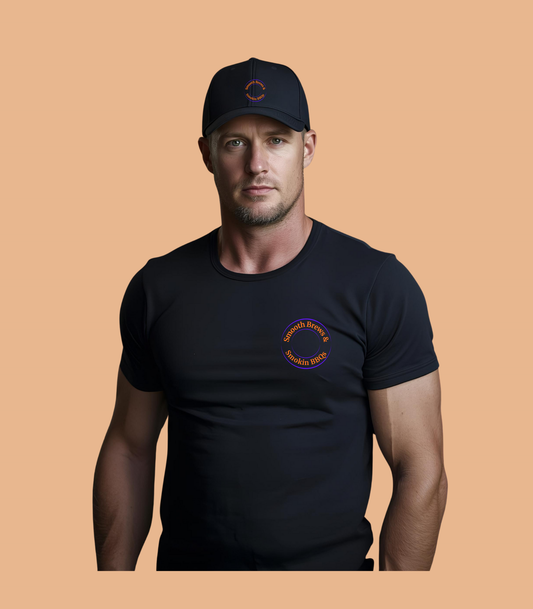 Smooth Brews and Smokin BBQs Tee, Beer & BBQ Lover T-Shirt - Premium Tee