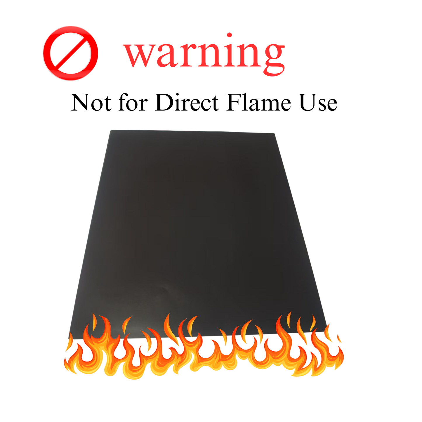 ASMOKE Premium Copper & Black BBQ Grill Mats (2-Pack) - Non-Stick PTFE Coating, Cooking Mats| Reusable and Easy to Clean